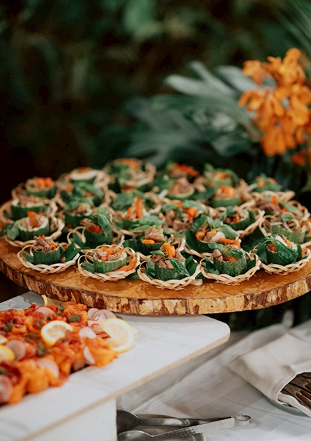 Choose the elements of your wedding day.