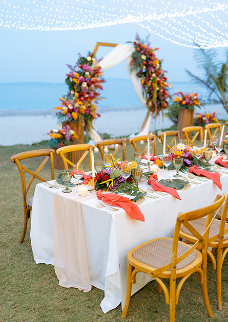 Choose the elements of your wedding day.